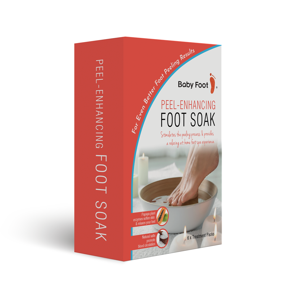 Baby Foot® Peel-Enhancing Foot Soak (6-treatment pack)